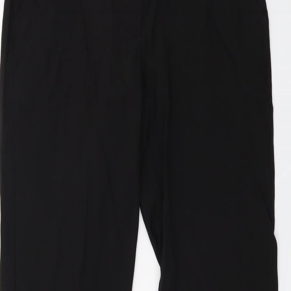 George Womens Black   Trousers  Size 10 L29 in