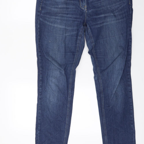 NEXT Womens Blue  Denim Skinny Jeans Size 14 L26 in