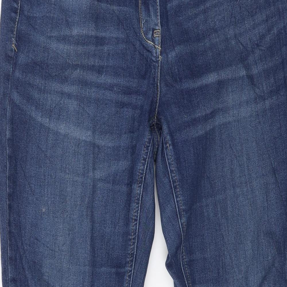 NEXT Womens Blue  Denim Skinny Jeans Size 14 L26 in