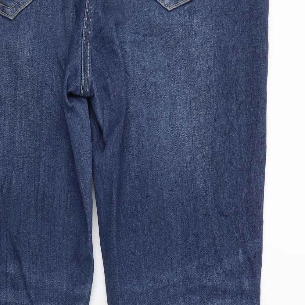 NEXT Womens Blue  Denim Skinny Jeans Size 14 L26 in