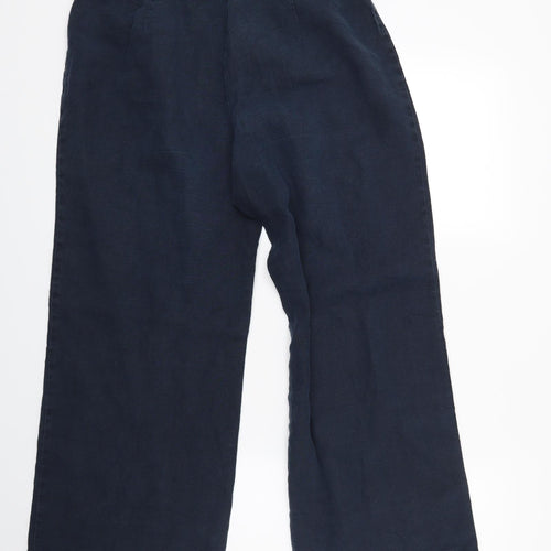 Marks and Spencer Womens Blue   Trousers  Size 14 L26 in