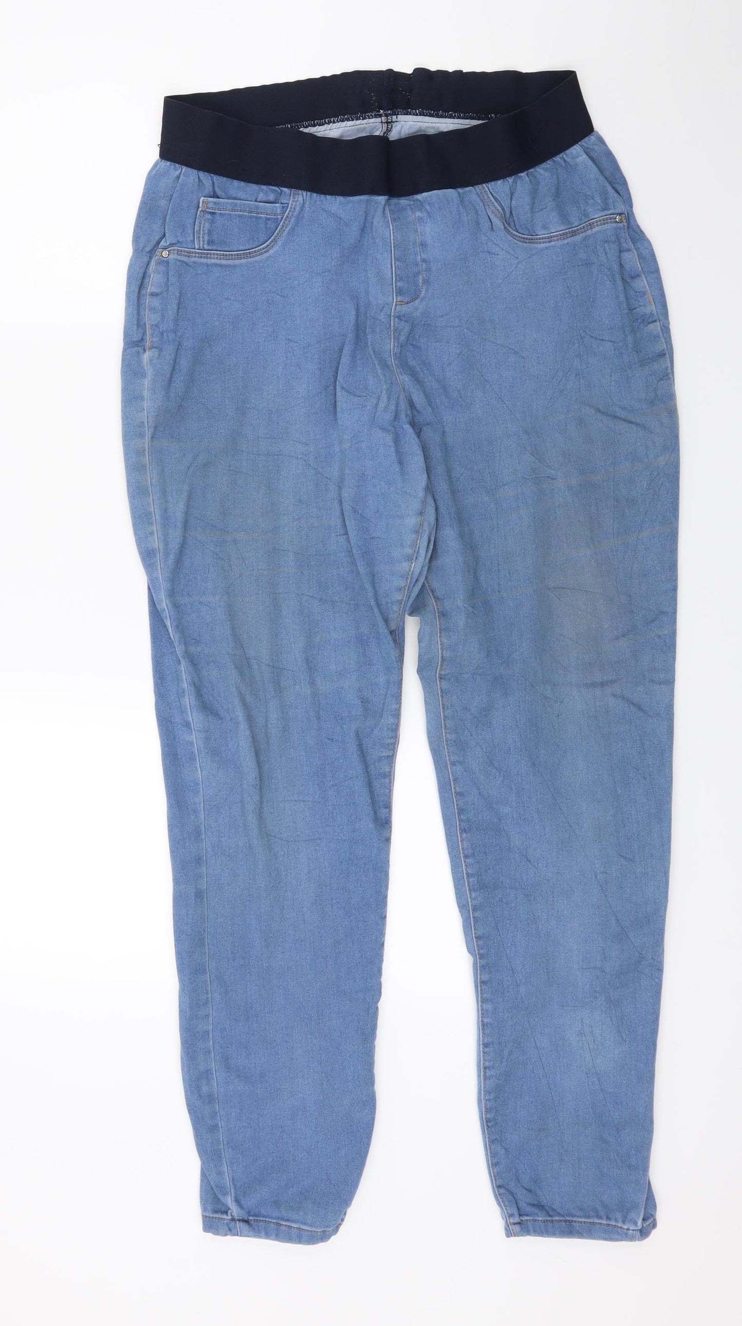 George Womens Blue  Denim Jegging Jeans Size 16 L27 in