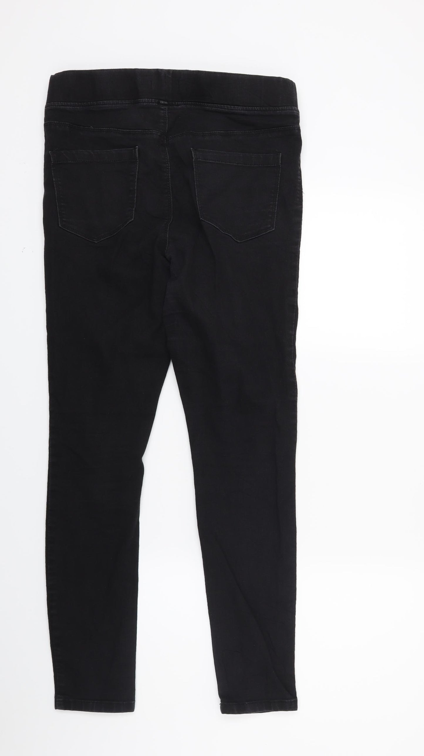 pep&CO Womens Black  Denim Jegging Jeans Size 12 L27 in