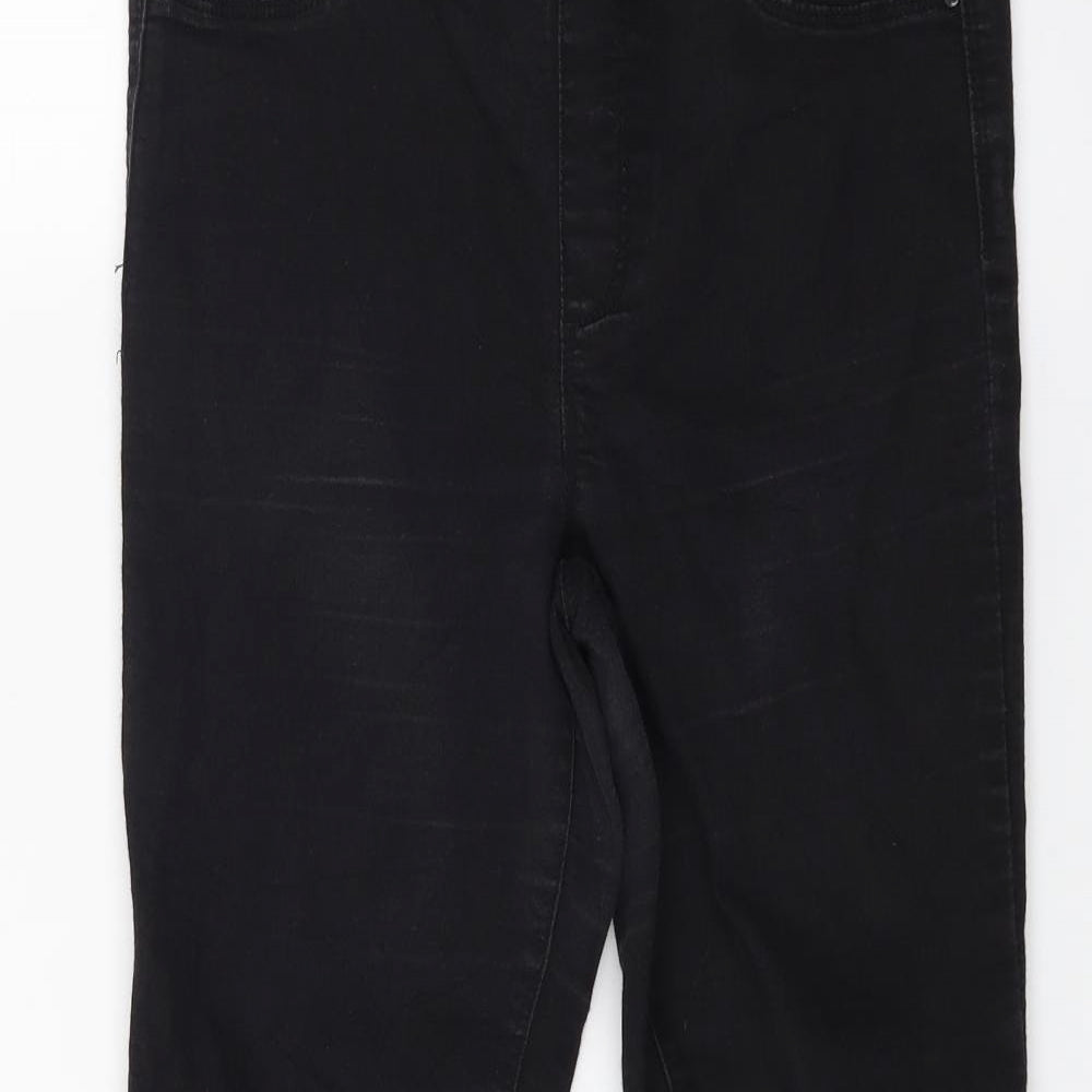 pep&CO Womens Black  Denim Jegging Jeans Size 12 L27 in