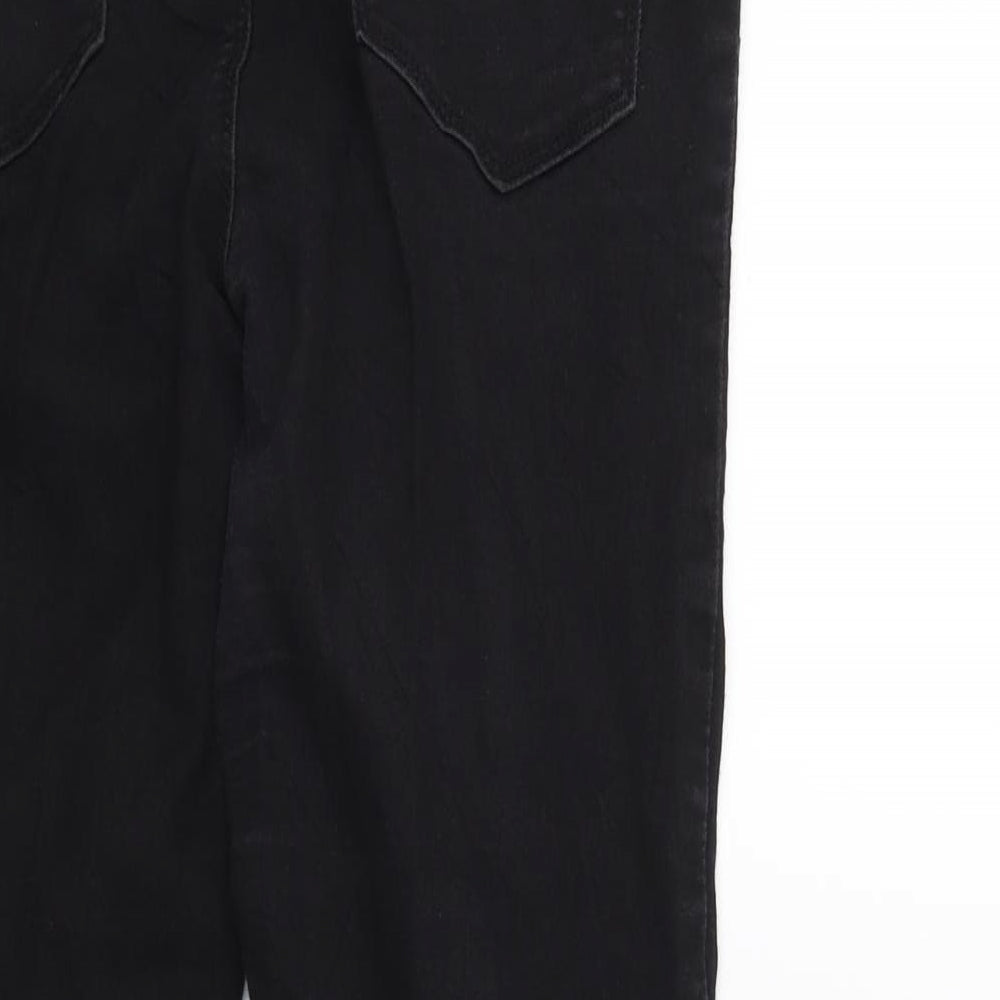 pep&CO Womens Black  Denim Jegging Jeans Size 12 L27 in