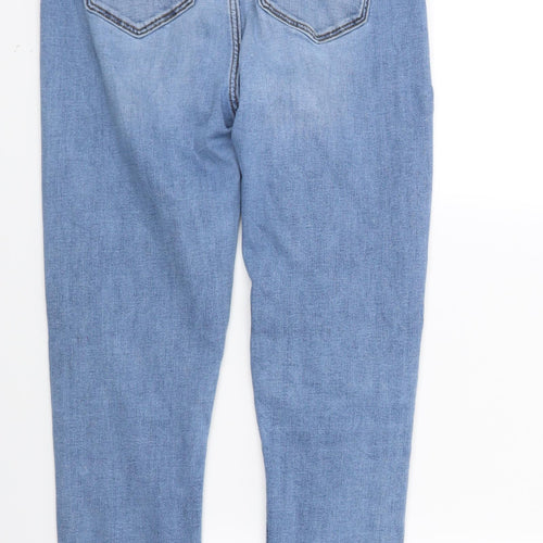 Marks  Womens Blue  Denim Skinny Jeans Size 12 L26 in