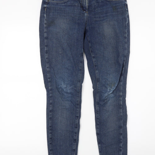 NEXT Womens Blue  Denim Skinny Jeans Size 10 L26 in