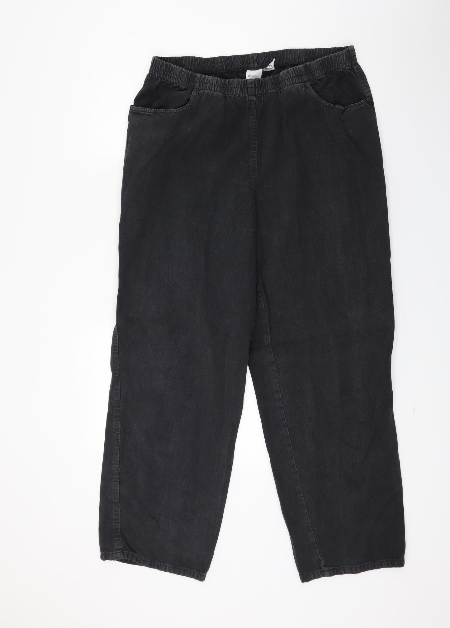 New Look Womens Black  Denim Jegging Jeans Size 20 L27 in