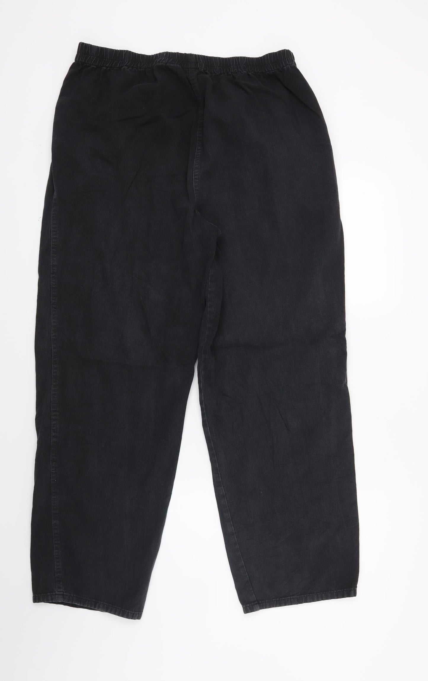 New Look Womens Black  Denim Jegging Jeans Size 20 L27 in