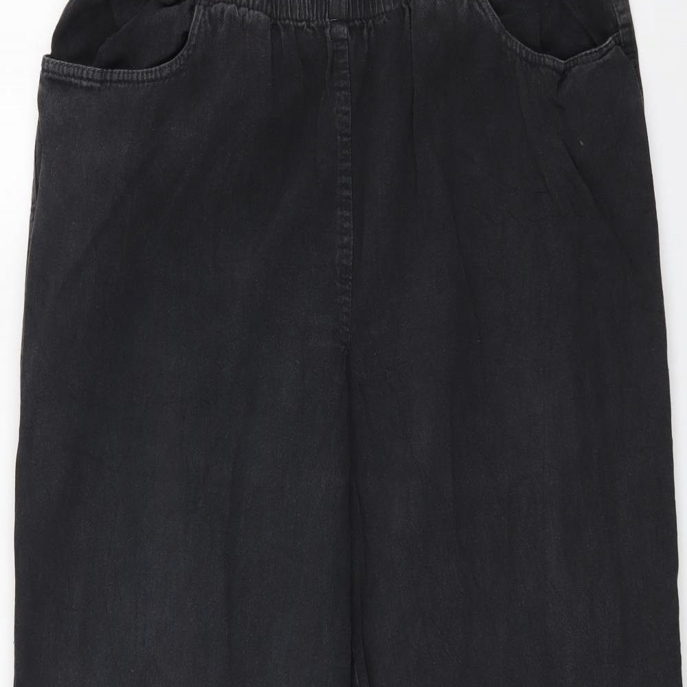 New Look Womens Black  Denim Jegging Jeans Size 20 L27 in