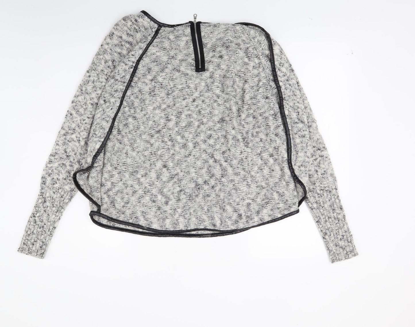 Warehouser Womens Grey  Knit Pullover Jumper Size 14