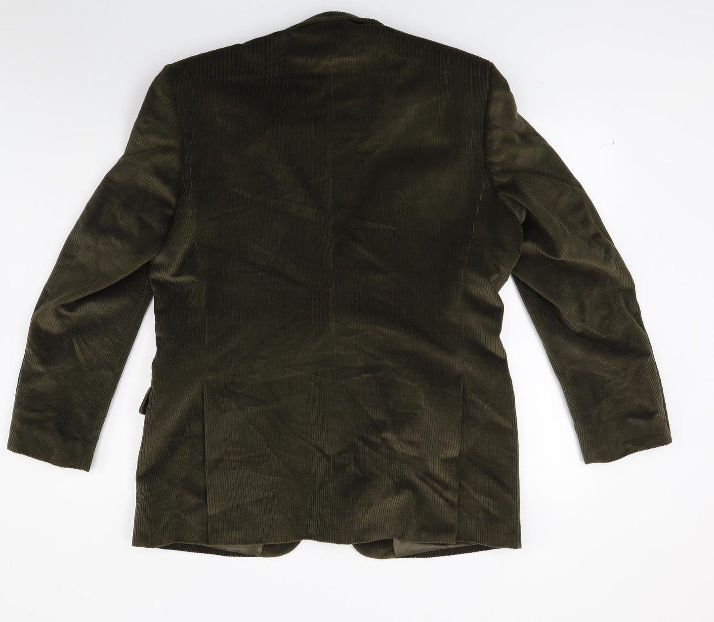 Brook Taverner Mens Green  Corduroy Jacket Blazer Size 40