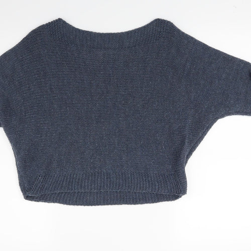 Preworn Womens Blue  Knit Pullover Jumper Size M