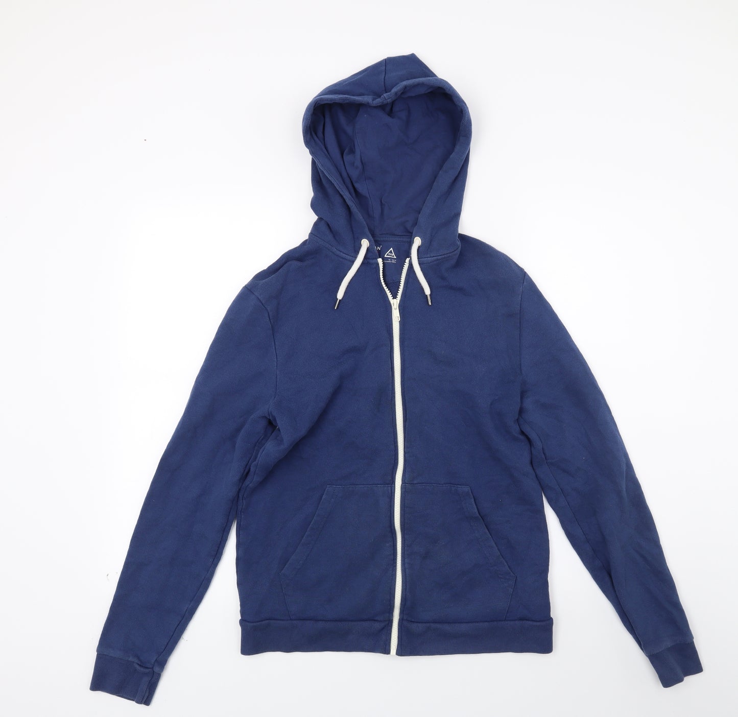 Topman Mens Blue   Full Zip Hoodie Size XS