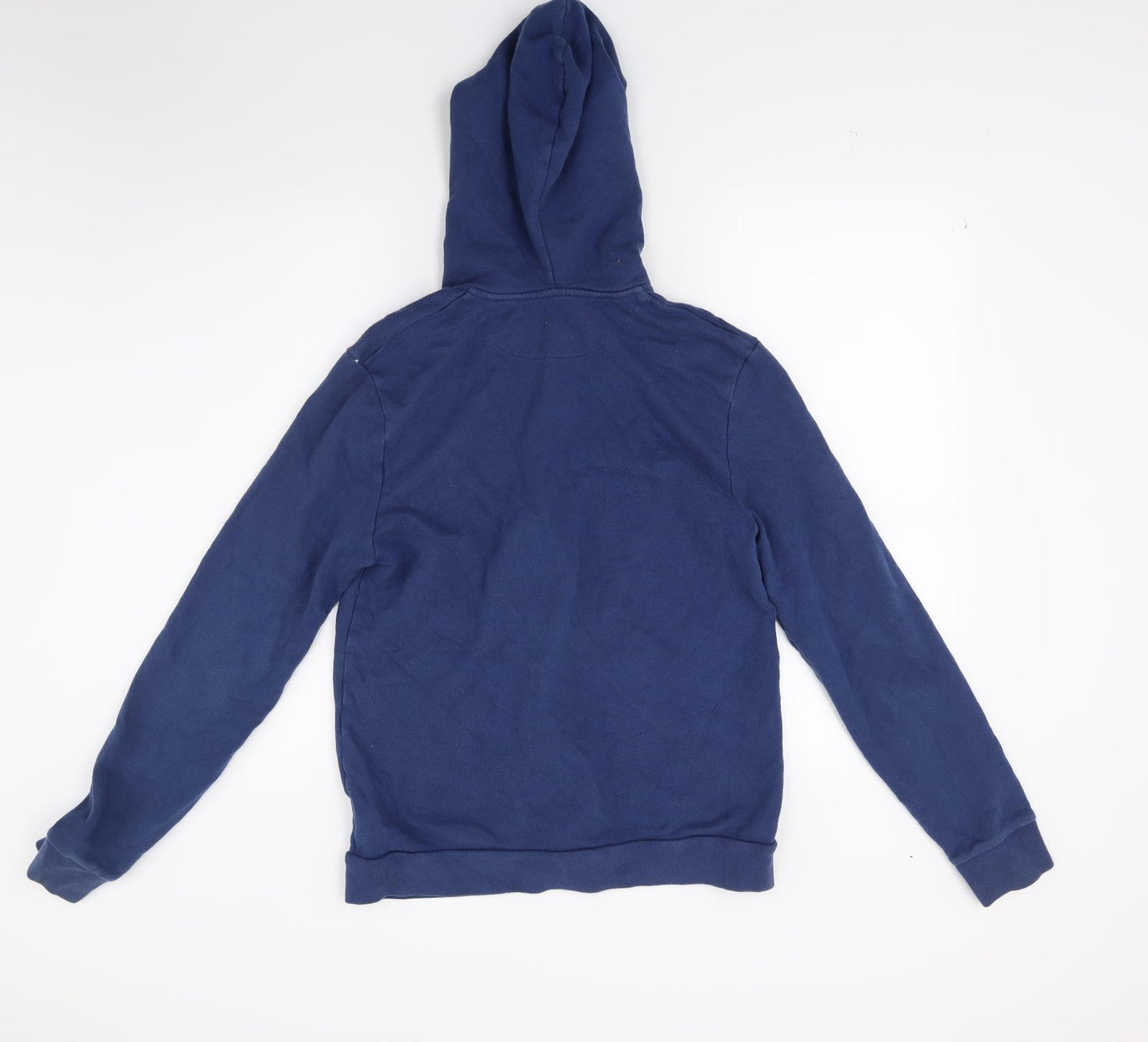 Topman Mens Blue   Full Zip Hoodie Size XS