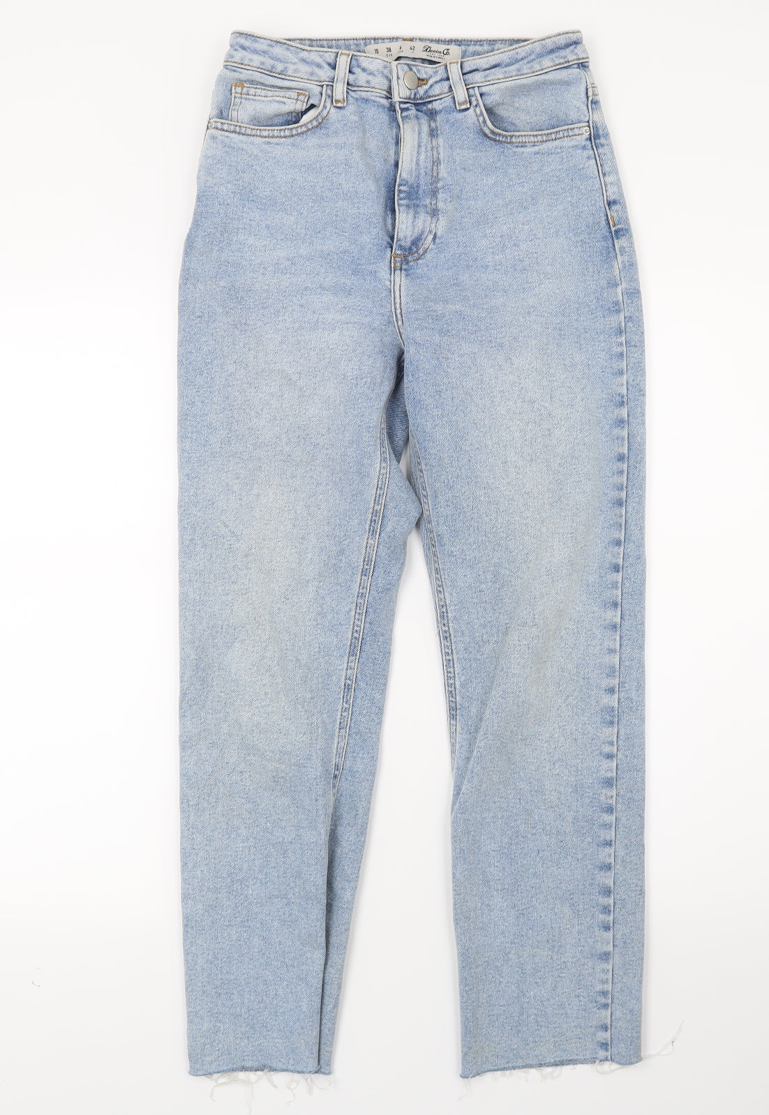 Primark Womens Blue  Denim Capri Jeans Size 10 L24 in