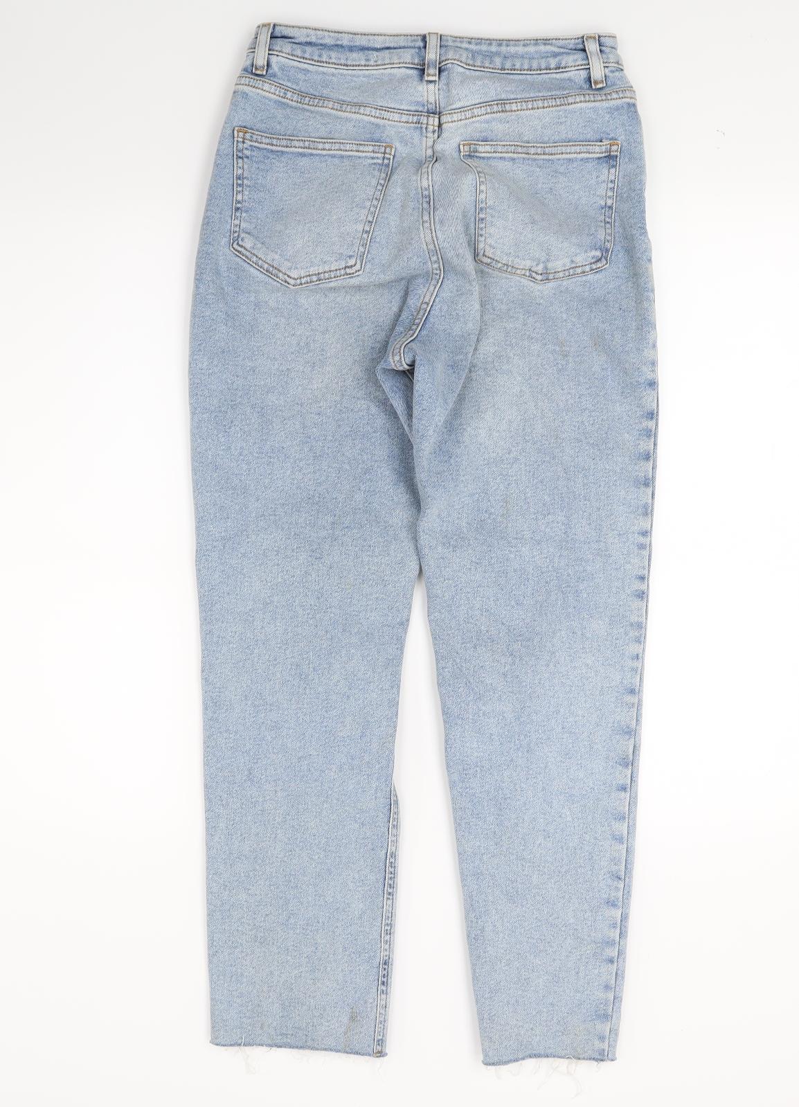 Primark Womens Blue  Denim Capri Jeans Size 10 L24 in