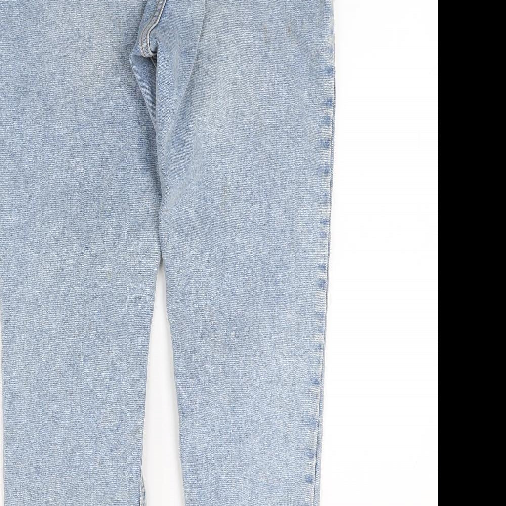 Primark Womens Blue  Denim Capri Jeans Size 10 L24 in
