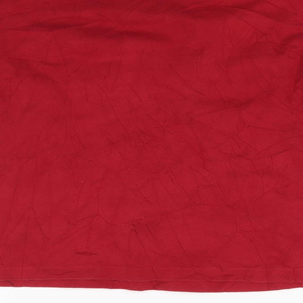 Marks and Spencer Womens Red   Pullover Jumper Size 12