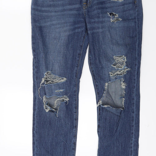 Gap Womens Blue  Denim Boyfriend Jeans Size 28 in L26 in