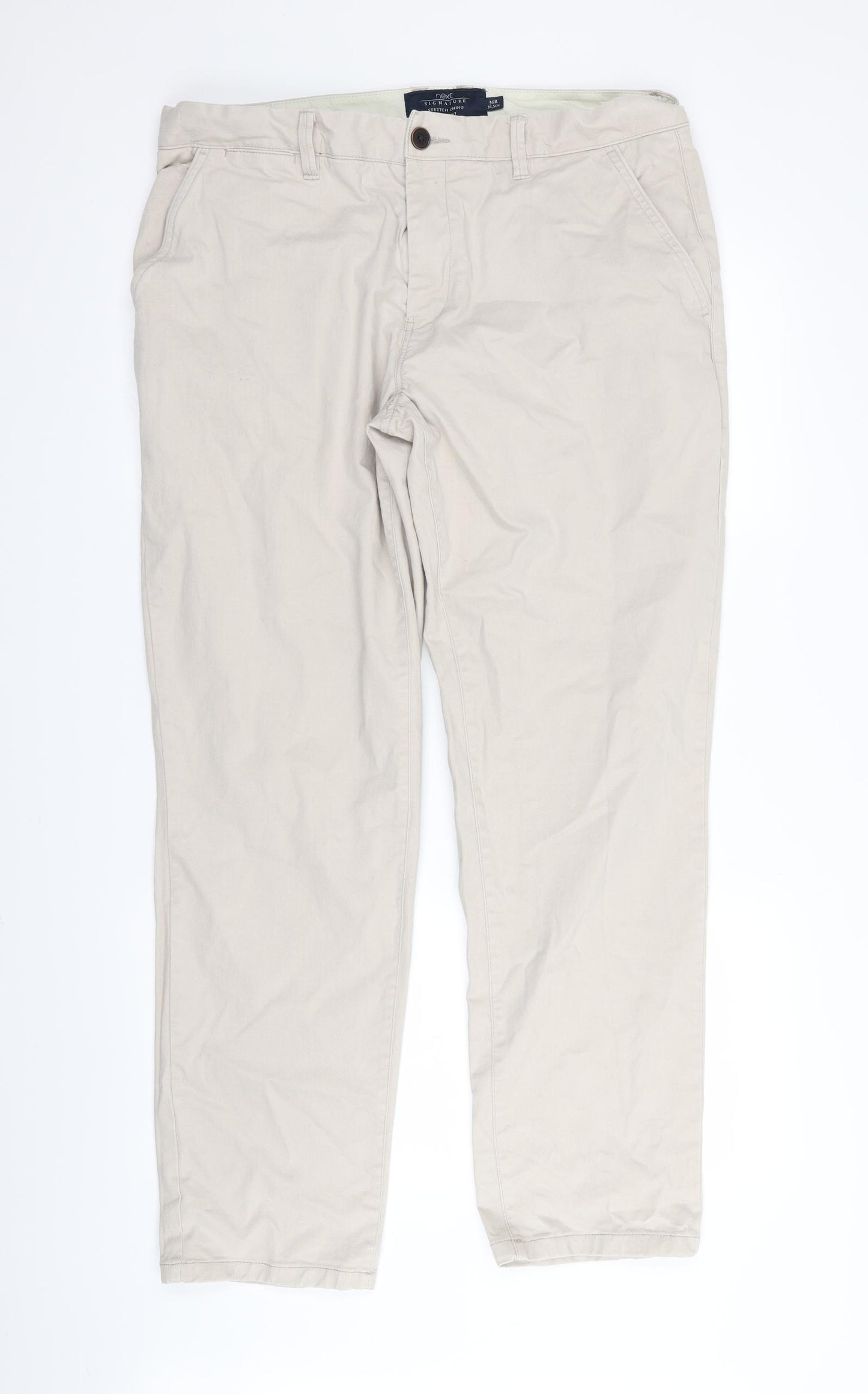NEXT Womens Beige   Trousers  Size 36 in L30 in