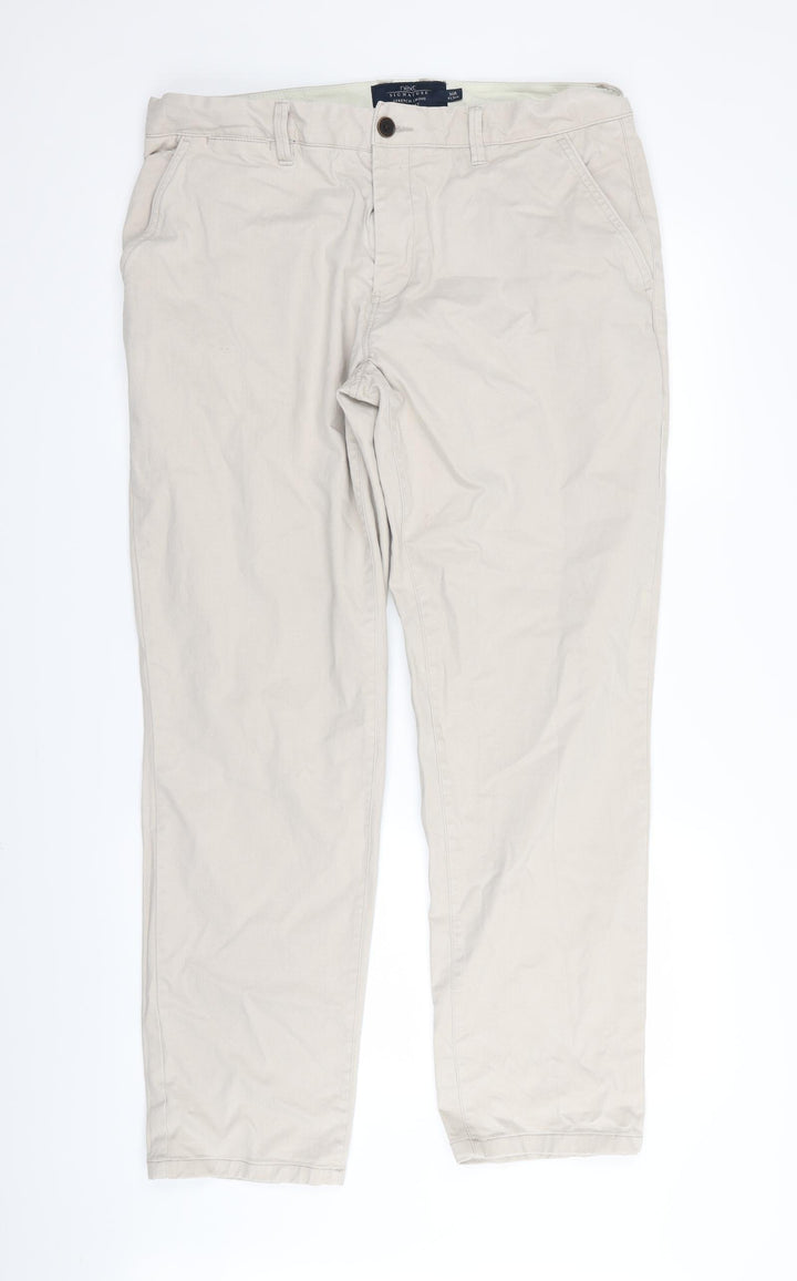 NEXT Womens Beige   Trousers  Size 36 in L30 in