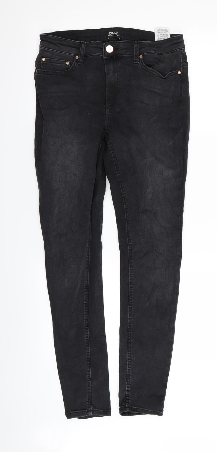 Only Womens Black   Skinny Jeans Size 30 in L28 in