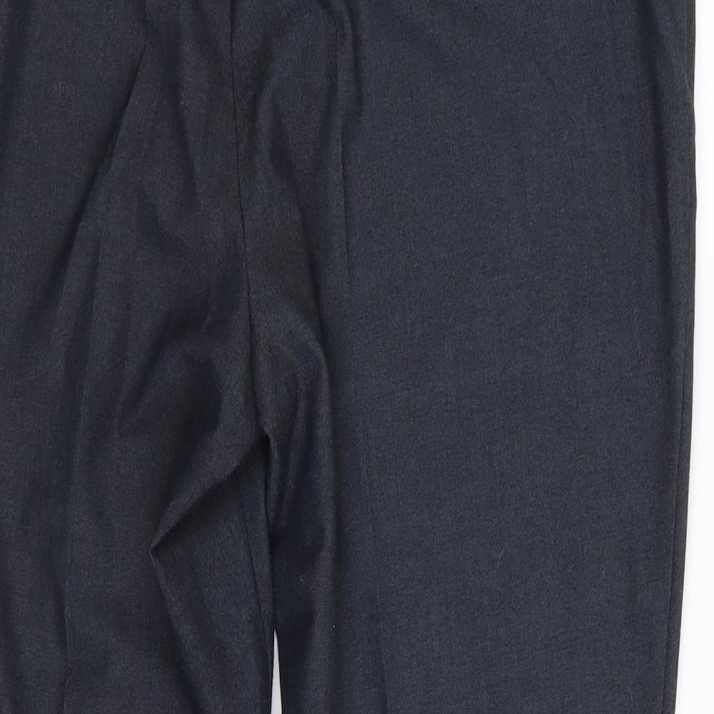 m&s Womens Grey   Trousers  Size 16 L25 in
