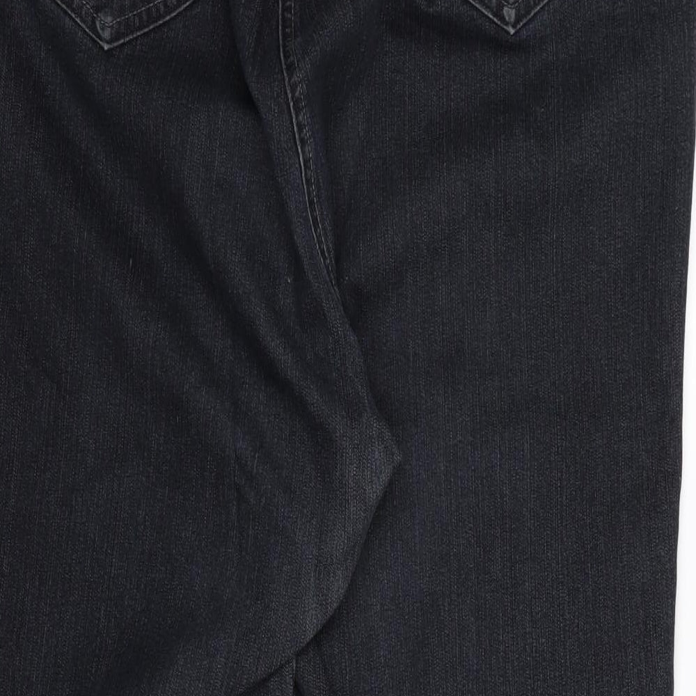 Preworn Womens Black   Bootcut Jeans Size 18 L29 in