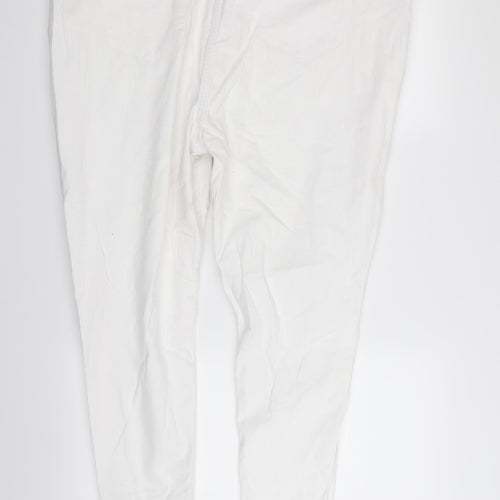 Preworn Womens White   Skinny Jeans Size 40 in L31 in