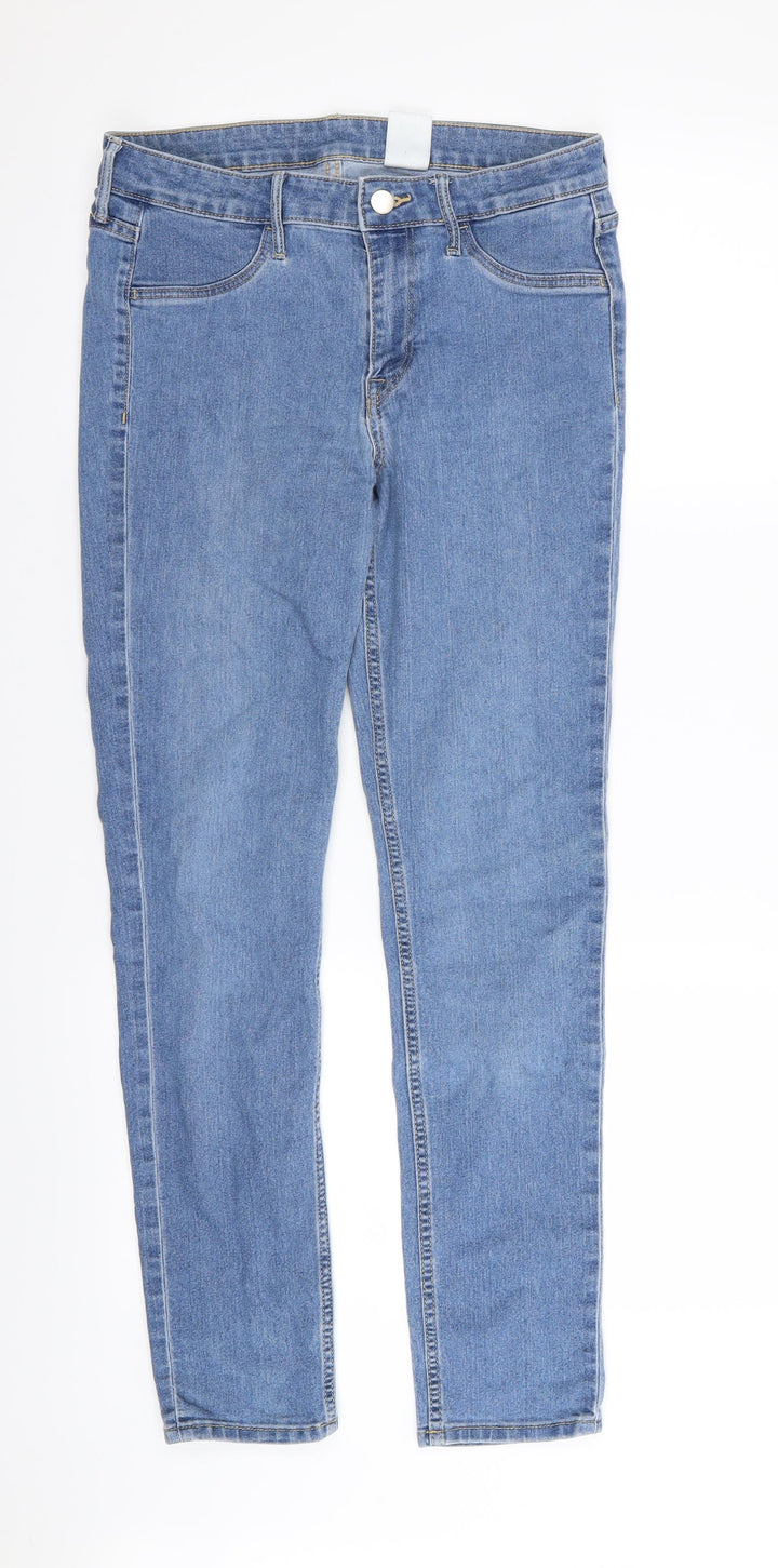 H&M Womens Blue   Skinny Jeans Size 26 in L29 in