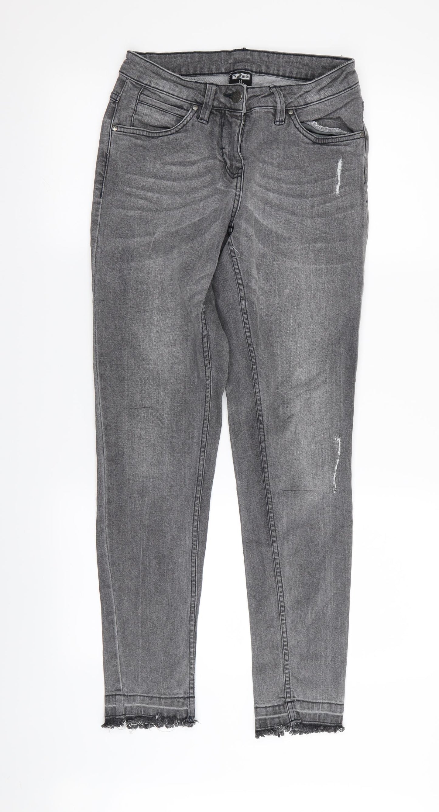 up fashion Womens Grey   Skinny Jeans Size 26 in L30 in