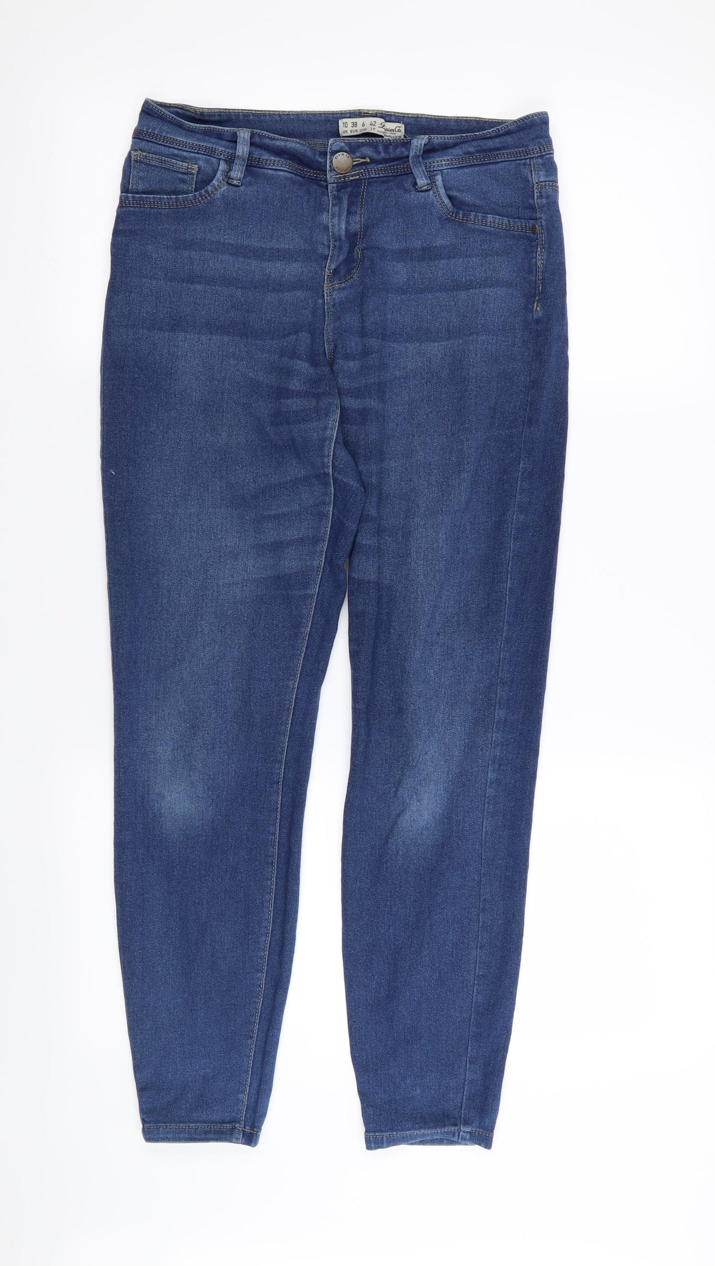 denim and co Womens Blue   Skinny Jeans Size 10 L27 in