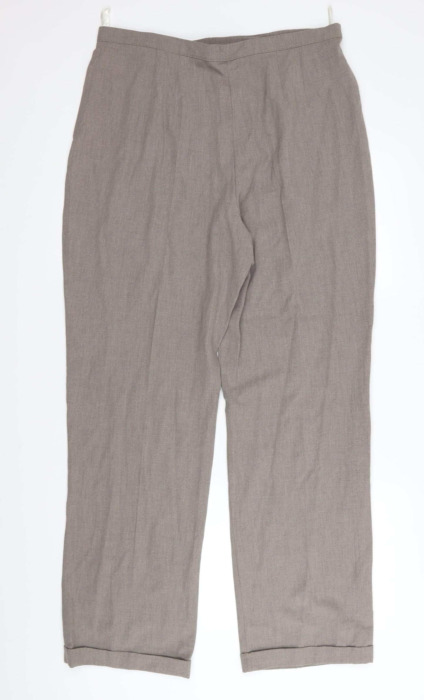 Asda George Womens Brown   Trousers  Size 18 L31 in