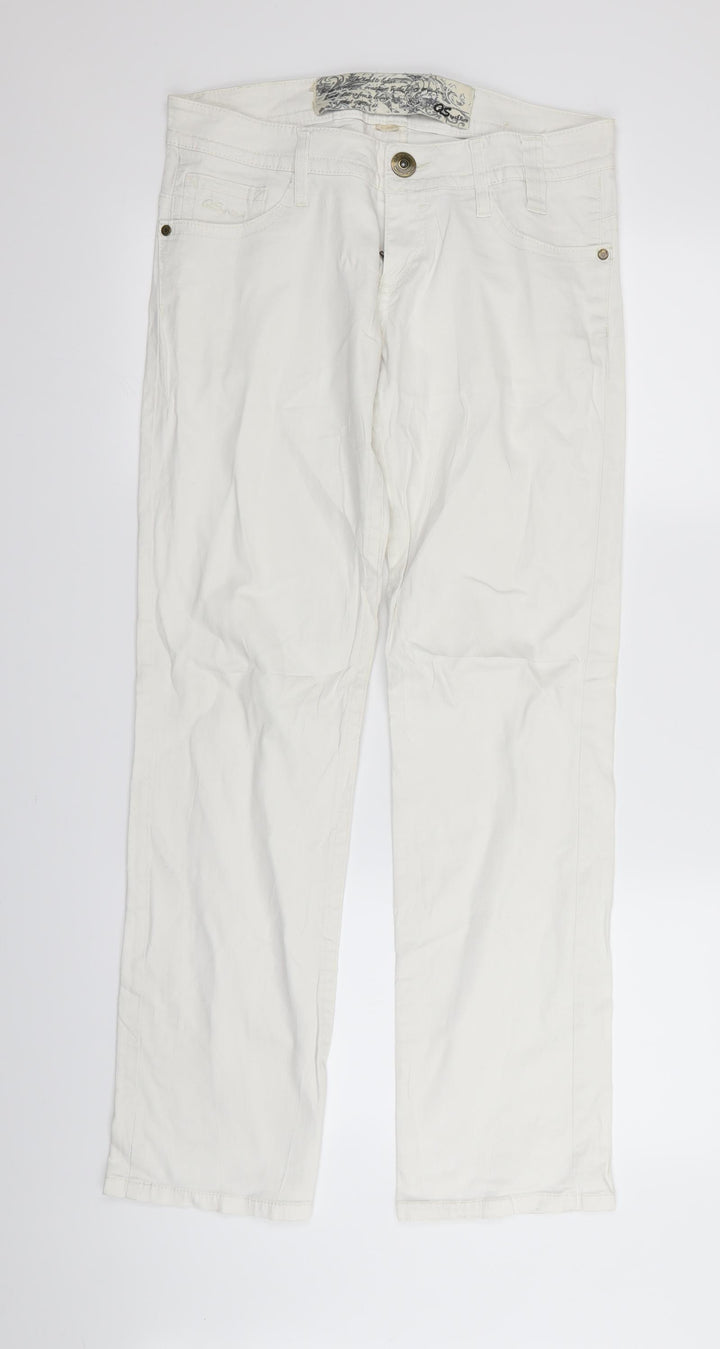 QS Womens White Skinny Jeans Size 30 in L31 in