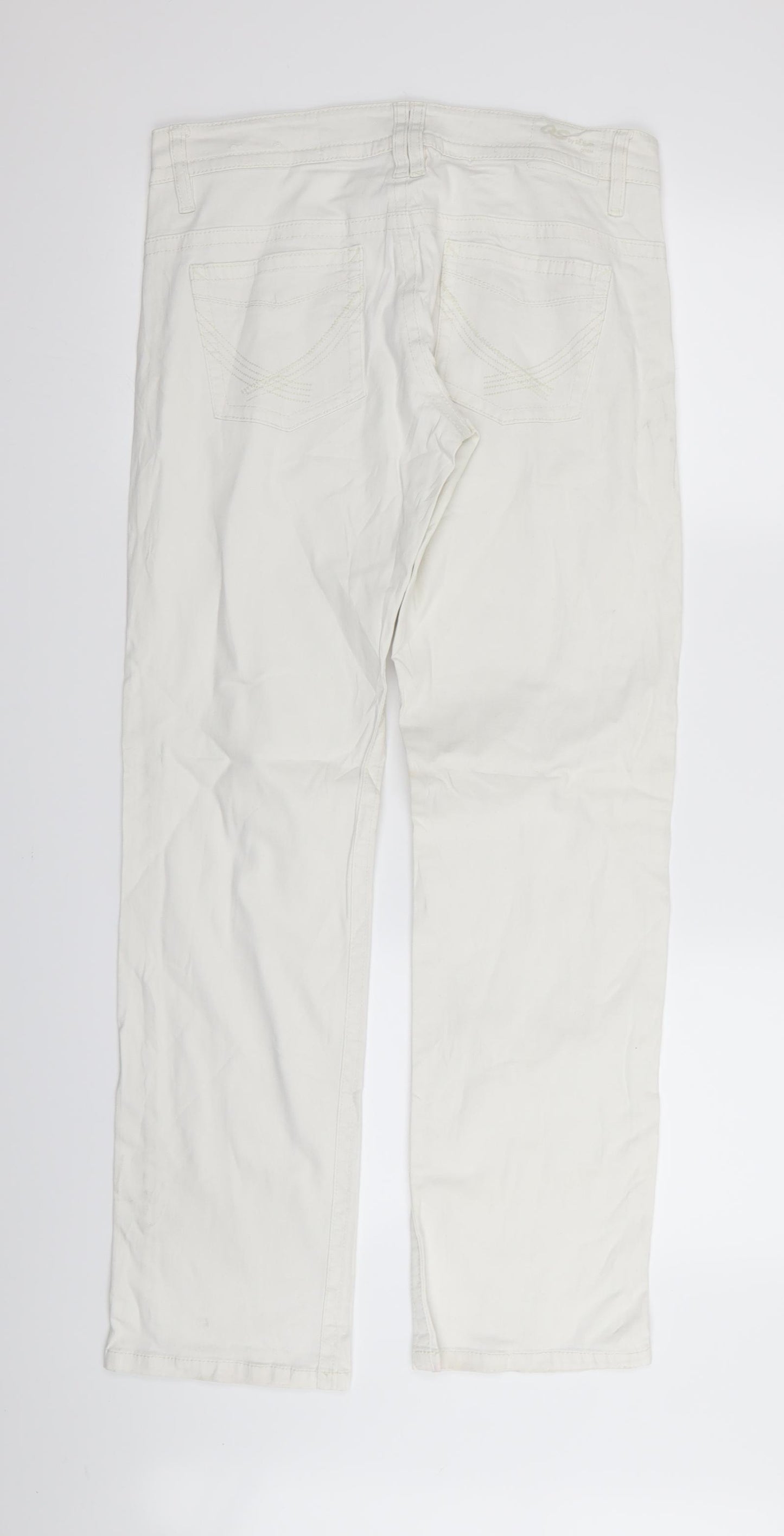 QS Womens White   Skinny Jeans Size 30 in L31 in