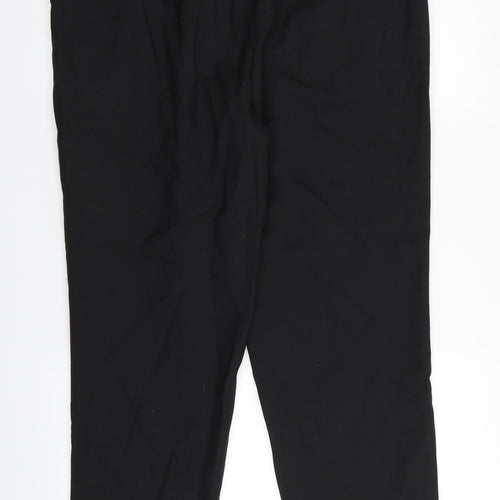 national express Womens Black   Trousers  Size 16 L29 in