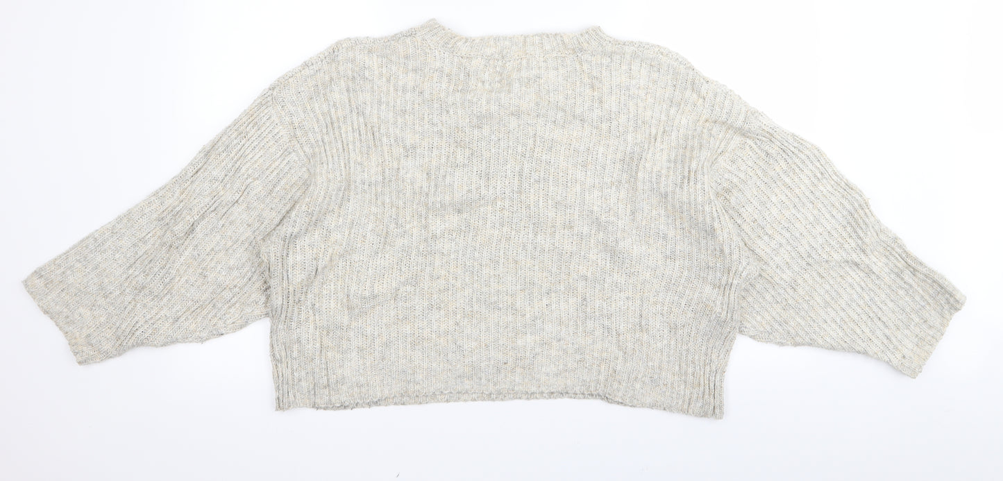 Topshop Womens Beige   Pullover Jumper Size XS