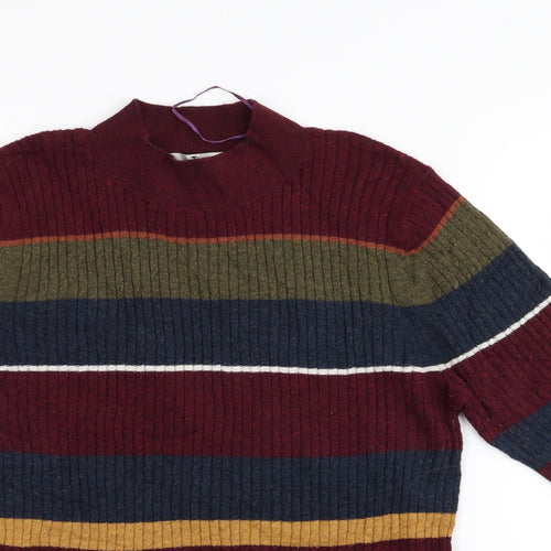 TU Womens Multicoloured Striped  Basic T-Shirt Size 16