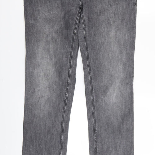 FIVE Mens Grey   Straight Jeans Size 30 in L32 in