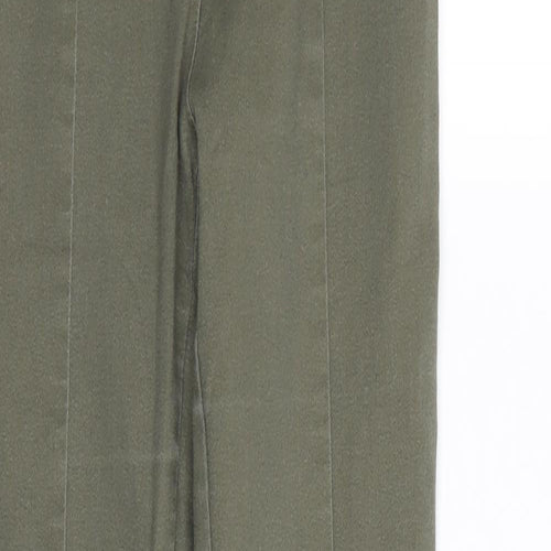 H&M Womens Green   Trousers  Size 8 L25 in