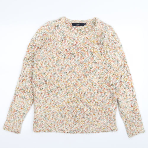 isle Womens Multicoloured   Pullover Jumper Size 10
