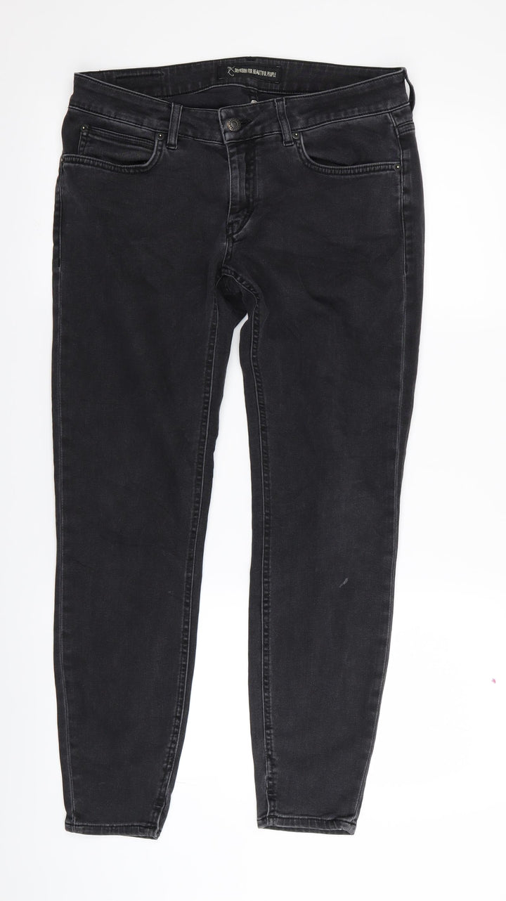 dryxorn for beautiful people Womens Black   Skinny Jeans Size 32 in L29 in
