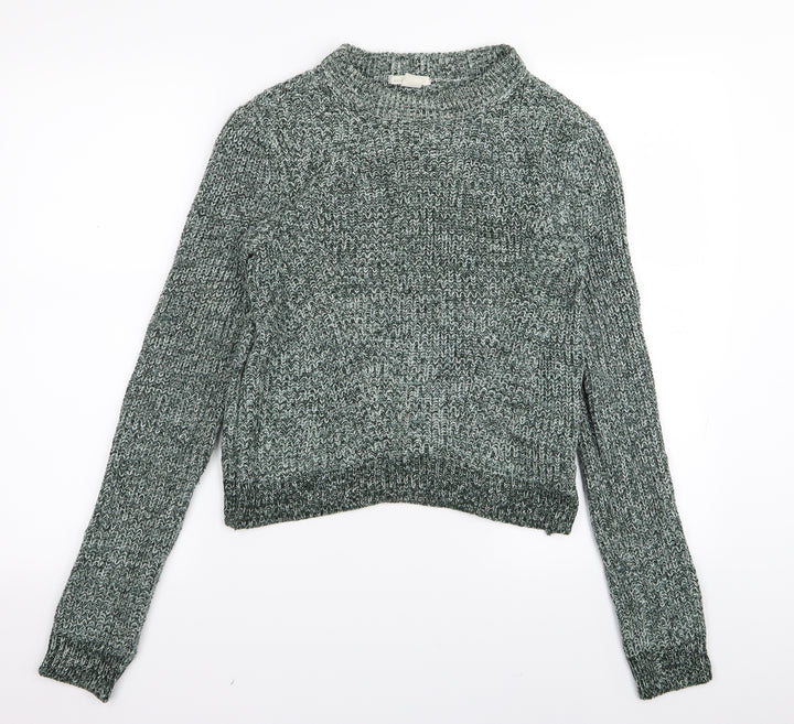 H&M Womens Green   Pullover Jumper Size XS
