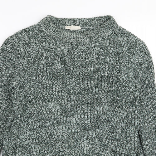 H&M Womens Green   Pullover Jumper Size XS