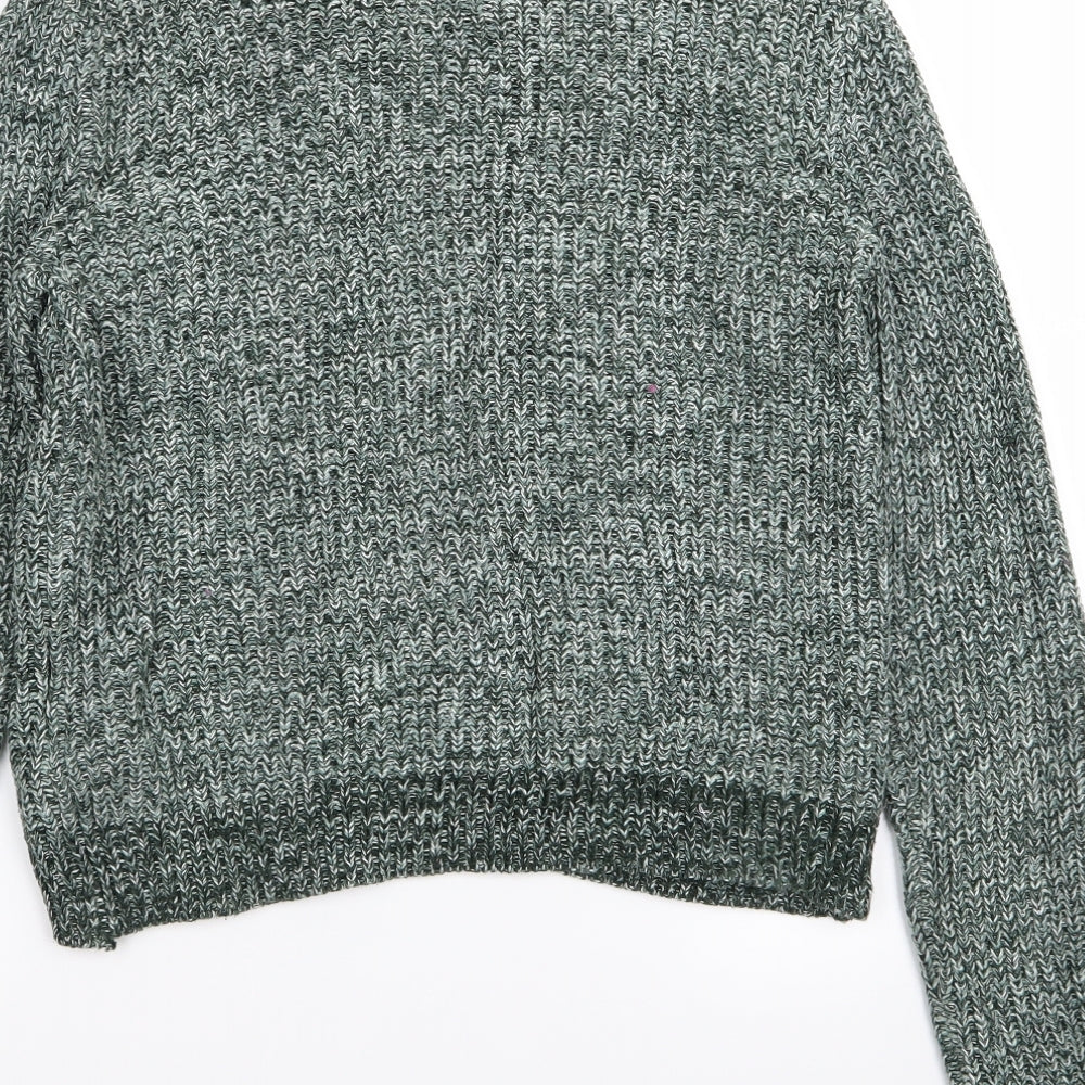 H&M Womens Green   Pullover Jumper Size XS