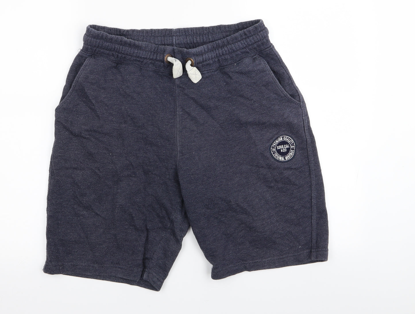 SoulCal&Co Mens Blue   Sweat Shorts Size S