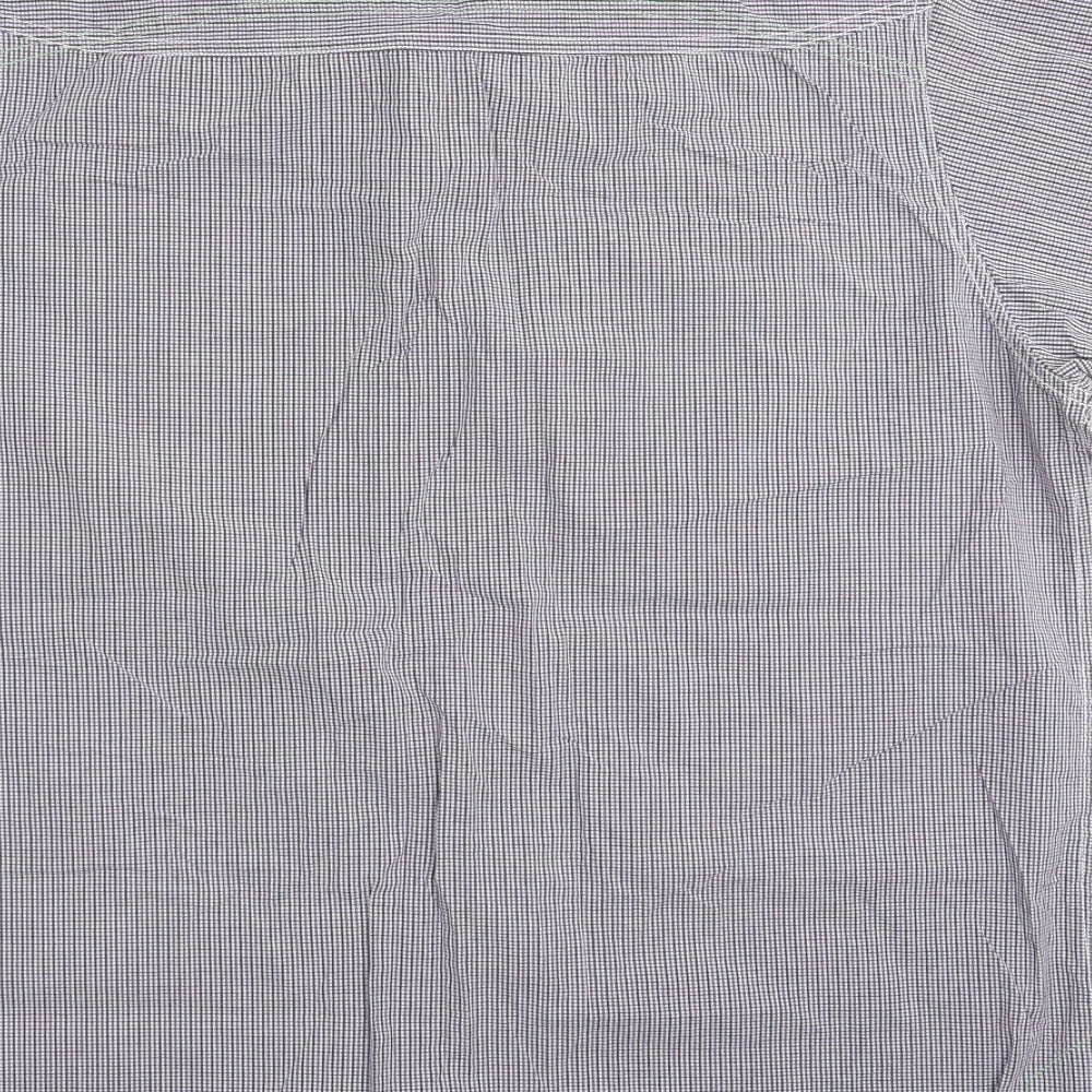 SoulCal&Co Mens Multicoloured Check   Button-Up Size XL
