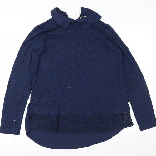 TU Womens Blue   Pullover Jumper Size 16
