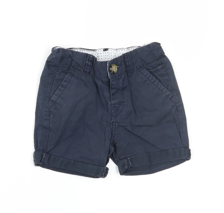 Matalan Boys Blue   Cropped Trousers Size 3-6 Months